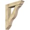 Ekena Millwork Funston Traditional Rough Sawn Bracket w/ Offset Brace, Douglas Fir, 8"W x 36"D x 44"H BKT0806X36X44FST01RDF - alternate 1